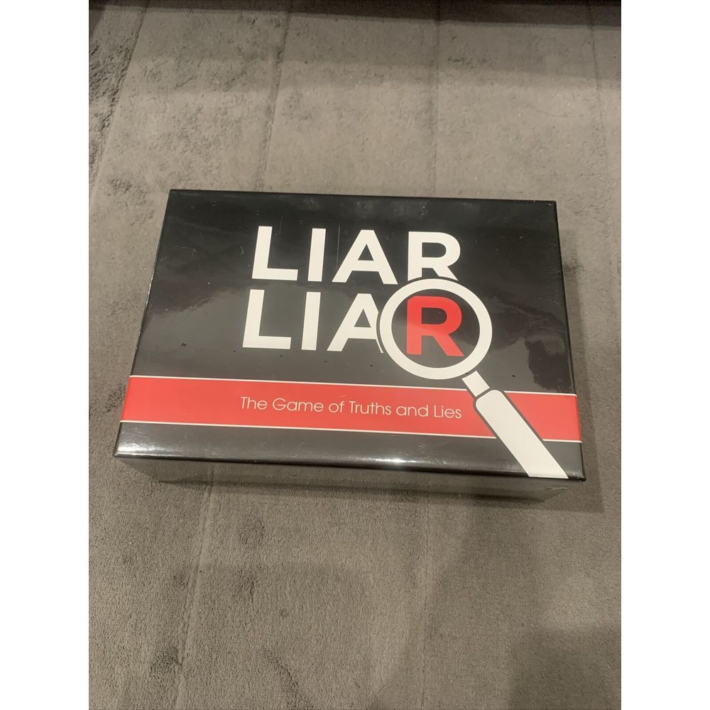 LIAR LIAR The Game of Truths and Lies Family Friendly Card Game for All Ages NEW